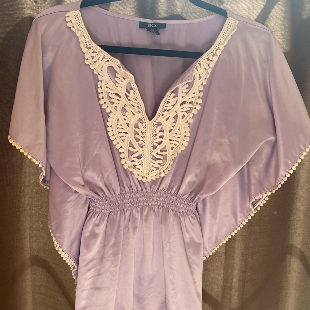 Pretty light purple BCX shirt
